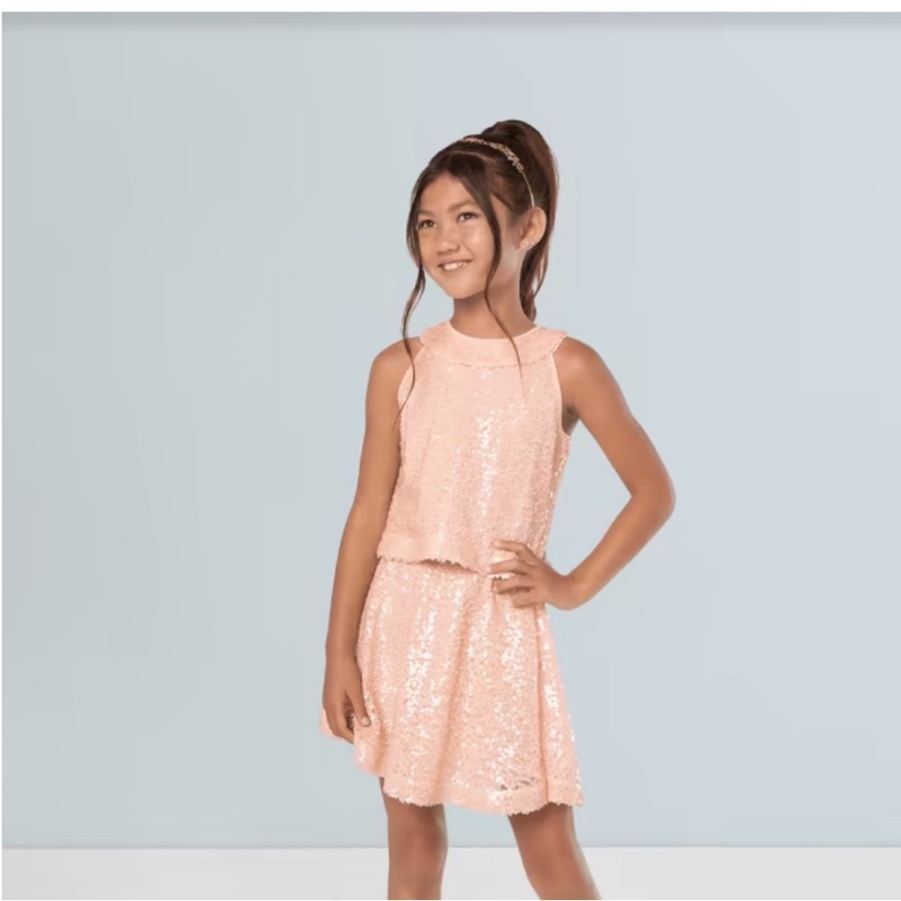 American Girl x Something Navy Sequin Skirt and Sleeveless Top Size 10/12 large